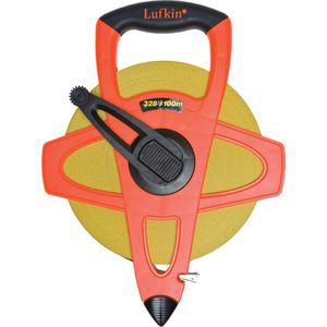 Fibreglass Measuring Tape - 100'/30 m, 1/2", in/ft-m/cm