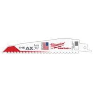 The Ax™ Sawzall® Blade - 6", 1", 5, Bi-Metal