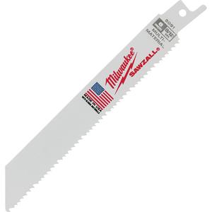 Sawzall® Blade - 6", 3/4", 0.050", 8-12, Bi-Metal
