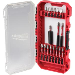 Shockwave™ Impact Duty Driver Drill Bit Set - 18, Steel
