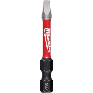 Shockwave™ Impact Duty™ Power Bit - Square, 1/4", #3, #1, #2, 2"