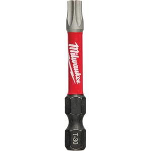 Shockwave™ Impact Power Bit - Torx, 1/4", T-30, T-10, T-15, T-20, T-25, T-27, 2", Hex