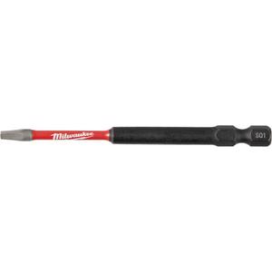 Shockwave™ Impact Power Bit - Square, 1/4", #1, 3-1/2"