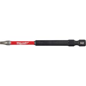 Shockwave™ Impact Power Bit - Square, 1/4", #2, 3-1/2"