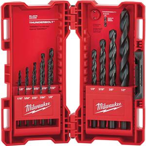 Thunderbolt® Drill Bit Set - 14, 21, 29, Steel