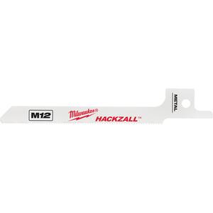 M12™ Hackzall™ Blade-Wood Scroll - 3-1/2", 5/16", 0.035", 12, Bi-Metal