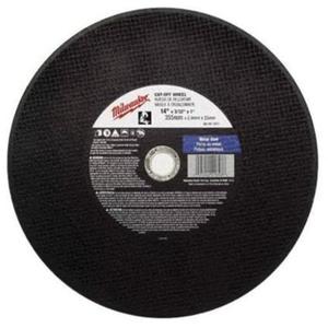 High Speed Cut-Off Wheel - 12", 1/8", 1", 4365, 1, Aluminum Oxide, Package, 10, A24R