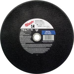 General Purpose Cut-Off Wheels - 14", 3/32", 1", 4365, 1, Aluminum Oxide, Package, 5, A36P