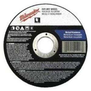 General Purpose Cut-Off Wheels - 4-1/2", 0.045", 7/8", 13580, 1, Aluminum Oxide, Package, 25, A60T, Metal/Stainless Cutting