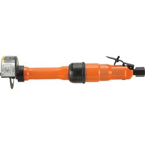 Cleco® Heritage 25 Series - Extended Grinder - 16 CFM, 3/8", 91.5, 3/8", 3.7 lbs., Biohazard; Universal Precautions Must Be Observed w/Pictogram, 14.4", 4" Type 1