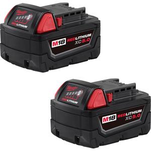 M18™ Redlithium™ Battery Pack - 18 V, 5.0 A, Lithium-Ion, 2