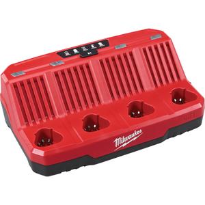 M12™ Four Bay Sequential Charger - 12 V, 30 min., Lithium-Ion