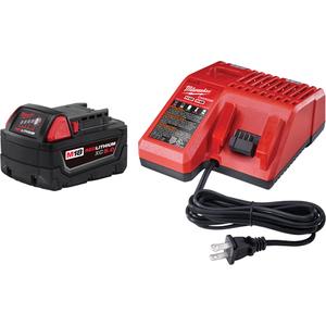 M18™ Redlithium™ XC 5.0 System Starter Kit - 18 V, 30 min., Lithium-Ion, 1