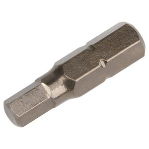 Screwdriver Bit - Hex, 1/4", 3 mm, 1"