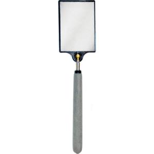 Inspection Mirror - Rectangular, 3-1/2", 2-1/2", Telescopic