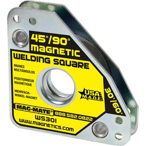 Magnetic Welding Squares - 60 lbs., 3/4", 7-5/8", 3-3/4"