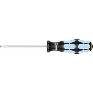 3335 Slotted Screwdriver - 4 mm, 4", Round, Plastic, 7-25/32"