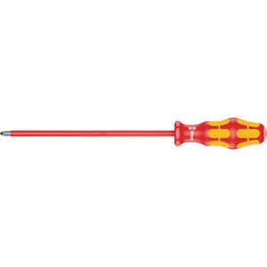 160 iS VDE Insulated Phillips screwdriver - 1000 V, 12", Philips, #2, Plastic, 8", Round