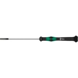 Micro Series Precision Screwdriver - Slot Cabinet, 1.5 mm, 2-3/8", Round, Plastic, 6-3/16"