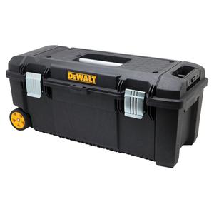 Tool Box on Wheels - 28-1/2", 12", 12-1/2", Black, 80 lbs.