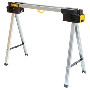 Metal Folding Sawhorse - 43-29/32", 5-5/16", 4-1/2", 2000 lbs., Aluminum