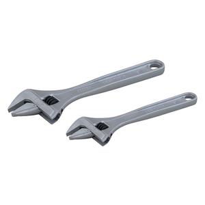 Wrench Set - 2, Imperial and Metric, Adjustable, 14" L x 5-11/32" W x 1" H, Limited Lifetime