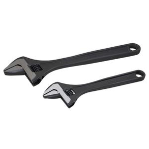 Wrench Set - 2, Imperial and Metric, Adjustable, 14" L x 5-1/2" W x 1" H, Limited Lifetime