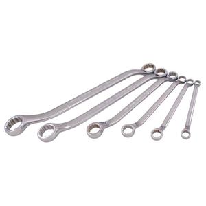 Wrench Set - 6, Metric, Box, 15°, 12 Point, 13" L x 6-1/4" W x 1-1/2" H