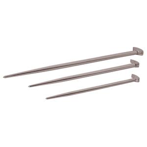 Rolling Head Pry Bar Set - 3, 23-11/16" L x 6-3/32" W x 1-1/2" H, Limited Lifetime