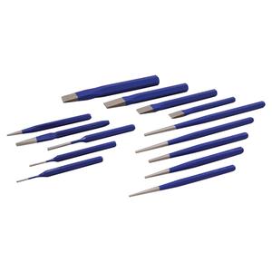 Punch & Chisel Set - 14, 12" L x 10-1/2" W x 1" H, Limited Lifetime
