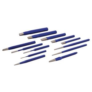 Punch & Chisel Set - 13, 9" L x 3-1/2" W x 3-1/2" H, Limited Lifetime