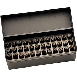 Letter & Number Hand Stamp Set - 36, 1/2", 3/8"