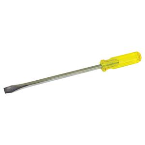 Slotted Screwdriver - 1/2", 10", Square, Plastic, 14-1/2", 1-1/4", Limited Lifetime
