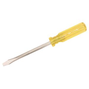 Slotted Screwdriver - 1/4", 3", Square, Plastic, 6-3/4", 1", Limited Lifetime
