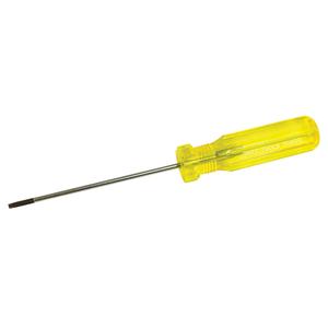 Electrician's Slotted Screwdriver - 1/8", 4-1/4", Round, Plastic, 7-1/4", 1", 1", Limited Lifetime
