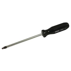 Square Screwdriver - #4, 6-1/4", Round, Plastic, 9-3/4", 5/16", 1", Limited Lifetime