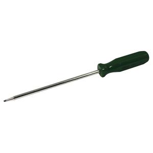 Square Screwdriver - #1, 7-3/4", Round, Plastic, 12-1/4", 5/16", 1", Limited Lifetime