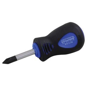 Phillips Screwdriver - #2, 1-1/4", Round, Cushion Grip, 4", 1-1/2", Limited Lifetime