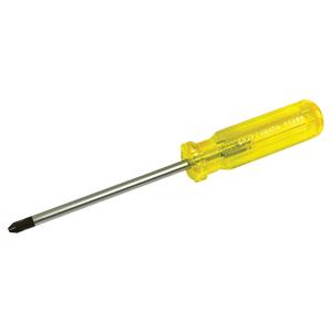 Phillips Screwdriver - #3, 6", Round, Plastic, 10", 1", Limited Lifetime