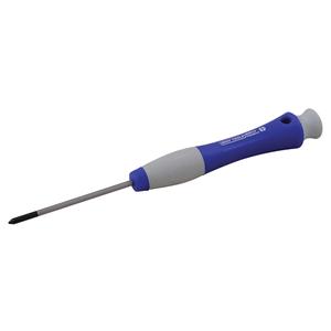 Phillips Screwdriver - #0, 2-3/8", Round, Plastic, 6-1/2", 3/4", 3/4", Limited Lifetime