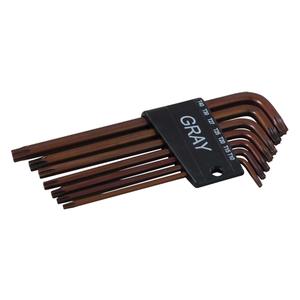 Hex Key Set - 7, Metric, 8" L x 3-5/16" W x 19/32" H