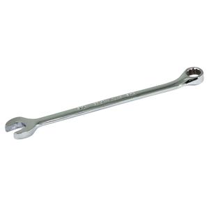 Combination Wrench - 12, 5", 1/4", 5/16", 9/16", 1-3/16", Chrome, Plain, Limited Lifetime