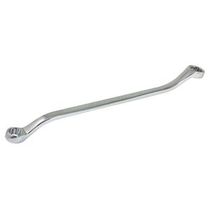 Box End Wrench - 12, 8.07", 10 mm x 11 mm, 12 mm x 13 mm, 14 mm x 15 mm, 17 mm x 19 mm, 20 mm x 22 mm, Chrome, Plain, 15°, 12 Point, 1/2", 5/16"