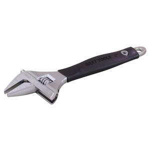 Adjustable Wrench - 8-1/4", 1-1/2", Polished, Cushion, 3", 3", Limited Lifetime