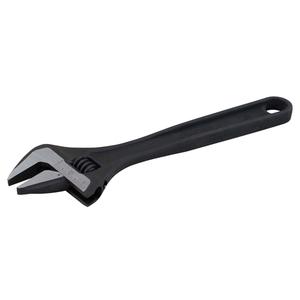 Adjustable Wrench - 4-1/2", 6-3/10", 8-1/5", 10-1/5", 12-1/10", 15", 18-1/5", 24", .55", Black Oxide, Plain, 1-19/32", 5/16", Limited Lifetime