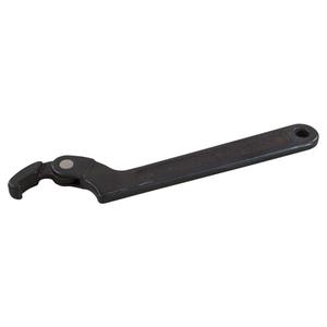 Adjustable Head Hook Spanner Wrench - Adjustable, 3/4" - 2", 6.5", 9-3/4", 11", Black Oxide, Plain, 1-3/4", 1/2", Limited Lifetime