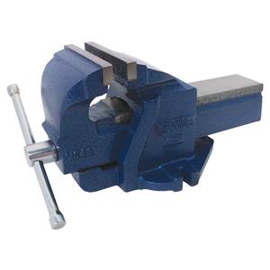 Ductile Iron Mechanics Bench Vise - 4-1/2", 5-1/2", 2-3/5", 14" L x 7-1/2" W x 7" H, 60,000 PSI, Fixed