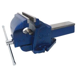 Ductile Iron Mechanics Bench Vise - 8", 9", 4", 20" L x 9-1/2" W x 9" H, 60,000 PSI, Fixed
