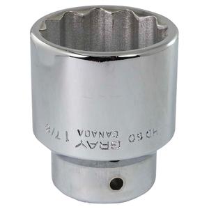 Socket - 3/4", 1-1/16", 3/4", 13/16", 15/16", 1-3/16", 1-5/16", 1-9/16", 1-11/16", 1-13/16", 2", 2-1/16", 2-1/8", 2-1/4", 2-3/8", 2", 12, Hand/Standard, Standard