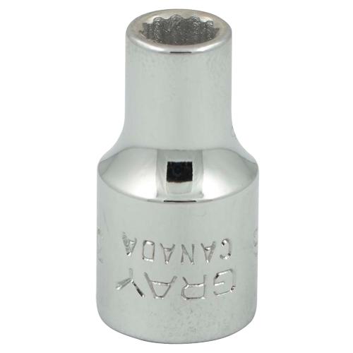 Socket - 1/4", 3/16", 7/32", 1/4", 9/32", 5/16", 11/32", 3/8", 7/16", 1/2", 9/16", 13/32", 12, Hand/Standard, Standard, 12 Point, 13/32", 29/32"